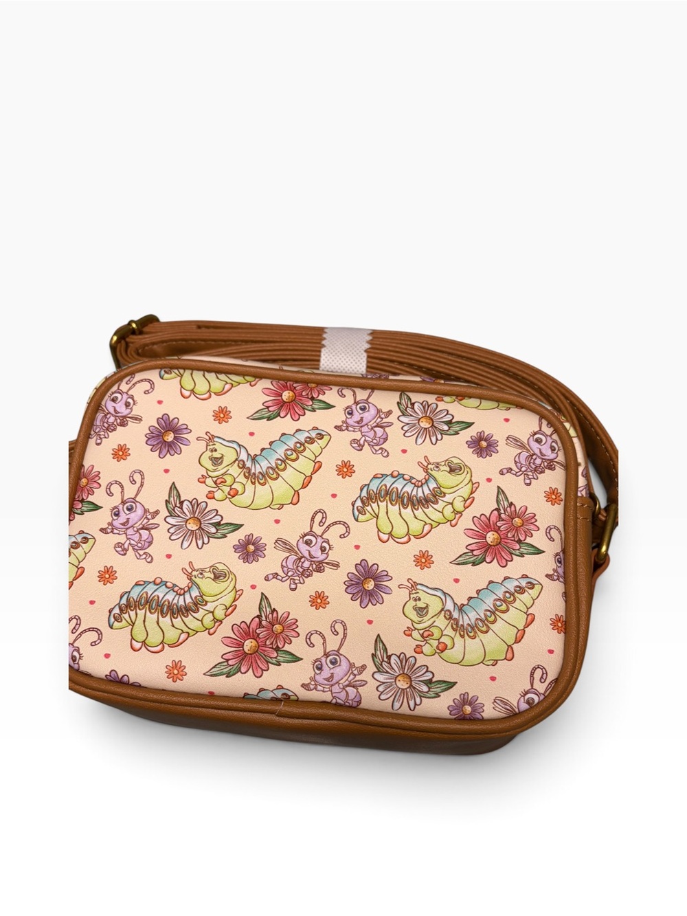 Loungefly Disney Pixar A Bug’s Life Heimlich & Friends Crossbody Camera Bag - Picture 2 of 5